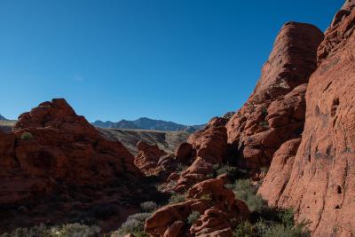 View of Red Rock Canyon National Conservation Area, Nevada