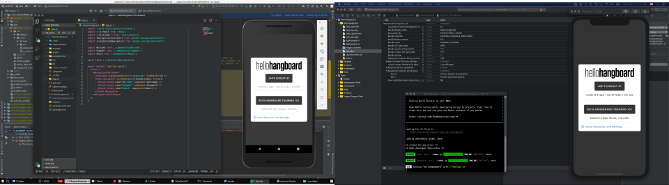 macOS / Xcode/iOS and Android Studio Environment